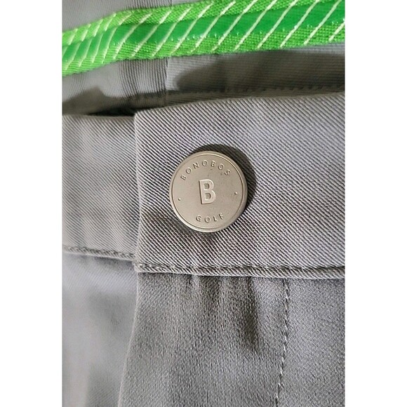Bonobos Highland Tour Golf Pants Mens 38/32  Slim Fit Chino Dress Pants Flat - Picture 4 of 14